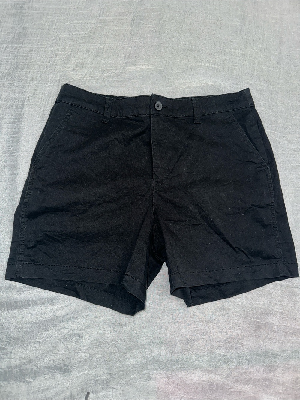 Women’s Black Classic Cotton Shorts